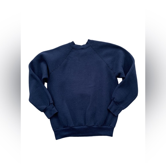 Vintage 80s Medium Michigan Wolverines Football Crewneck Sweatshirt USA Made - Picture 2 of 11